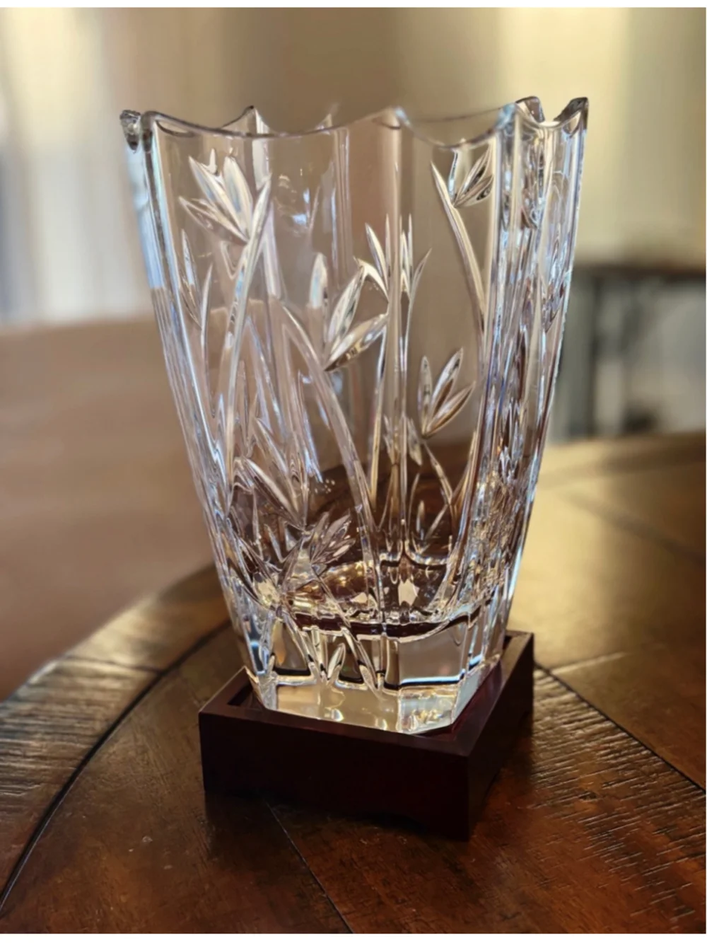 Waterford New Lead Crystal Bamboo 10